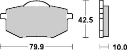 SBS KLOCKI HAMULCOWE KH136 CERAMIC 92