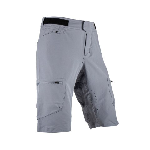 LEATT SPODENKI ROWEROWE MTB ALLMTN 2.0 SHORTS TITANIUM KOLOR SZARY ROZMIAR M