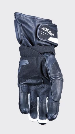FIVE GLOVES RĘKAWICE SKÓRZANE RFX4 EVO KOLOR CZARNY/BIAŁY ROZMIAR 9 (M)