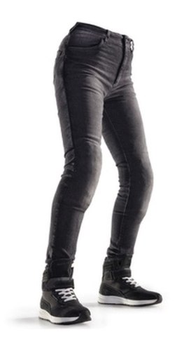 MODEKA SPODNIE JEANSY MOTOCYKLOWE DAMSKIE CITY NOMAD KIM BLACK KOLOR CZARNY ROZMIAR L
