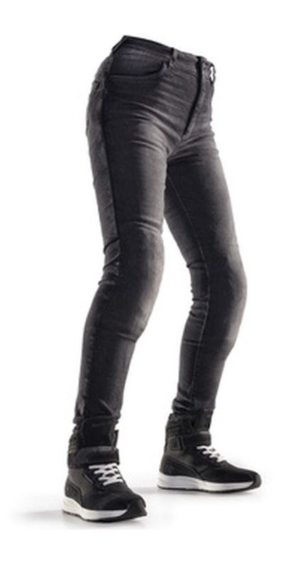 MODEKA SPODNIE JEANSY MOTOCYKLOWE DAMSKIE CITY NOMAD KIM BLACK KOLOR CZARNY ROZMIAR L