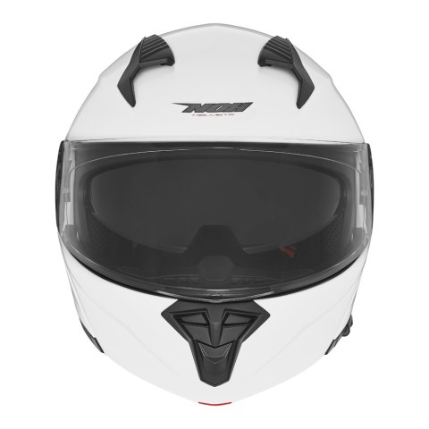 NOX KASK SZCZĘKOWY (FLIP-UP) Z BLENDĄ N968 KOLOR BIAŁY POŁYSK ROZMIAR XXL NOX KASK SZCZĘKOWY (FLIP-UP) Z BLENDĄ N968 KOLOR BIAŁY POŁYSK ROZMIAR XXL