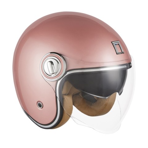 NOX PREMIUM KASK OTWARTY JET HERITAGE SOLID KOLOR RÓŻOWY/ZŁOTY ROZMIAR XS NOX PREMIUM KASK OTWARTY JET HERITAGE SOLID KOLOR RÓŻOWY/ZŁOTY ROZMIAR XS