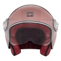 NOX PREMIUM KASK OTWARTY JET IDOL SOLID KOLOR RÓŻOWY/ZŁOTY ROZMIAR M