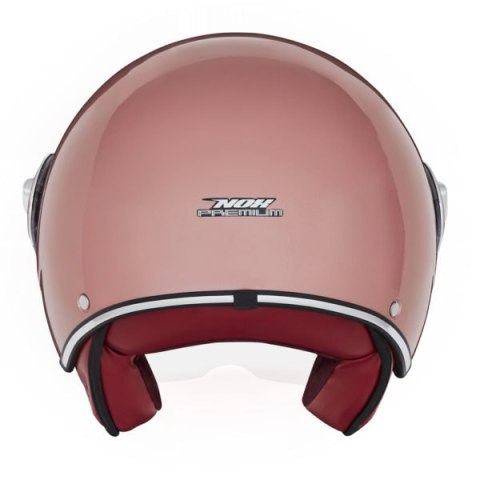 NOX PREMIUM KASK OTWARTY JET IDOL SOLID KOLOR RÓŻOWY/ZŁOTY ROZMIAR S NOX PREMIUM KASK OTWARTY JET IDOL SOLID KOLOR RÓŻOWY/ZŁOTY ROZMIAR S