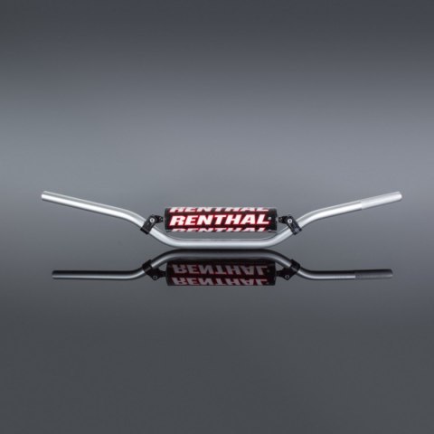 RENTHAL KIEROWNICA 7/8 CALA (22MM) ROAD HANDLEBAR SILVER HONDA TRX250R (FOURTRAX) PADDED KOLOR SREBRNY Z GĄBKĄ RENTHAL KIEROWNICA 7/8 CALA (22MM) ROAD HANDLEBAR SILVER HONDA TRX250R (FOURTRAX) PADDED KOLOR SREBRNY Z GĄBKĄ