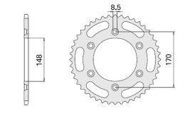 CHT ZĘBATKA TYLNA 804 42 828-42 JTR828.42