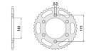 CHT ZĘBATKA TYLNA 808 47 828 47 SUZUKI DR 800 BIG