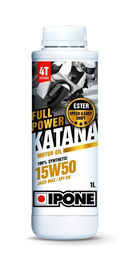 IPONE FULL POWER KATANA 15W50 OLEJ SILN. SYNT. 1L