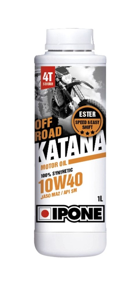 IPONE KATANA OFF ROAD 10W40 OLEJ SILNIK SYNT 1L IPONE KATANA OFF ROAD 10W40 OLEJ SILNIK SYNT 1L