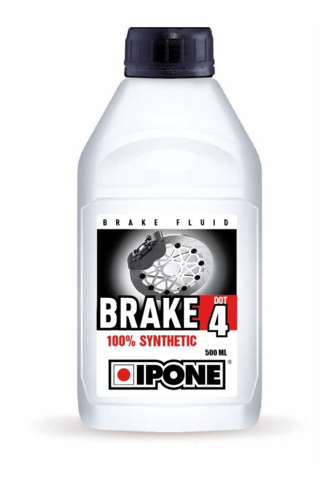 IPONE PŁYN HAMULCOWY DOT4 ZGODNY Z DOT3 0,5L