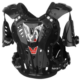 POLISPORT OSŁONA KLATKI PIERSIOWEJ XP2 Z OCHRANIACZAMI RAMION BLACK UNI