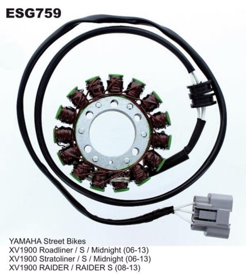 UZWOJENIE STATOR YAMAHA STRATOLINER