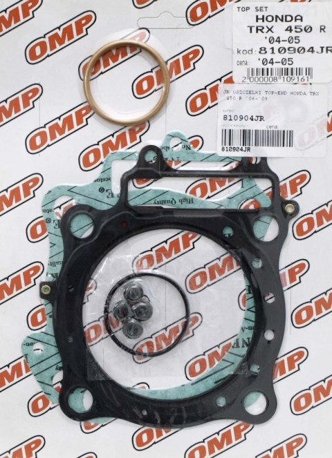 JR USZCZELKI TOP-END HONDA TRX 450 R 06-09