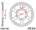 JT ZĘBATKA TYLNA 45 SUZUKI GSXR1100 GSXR750 92-95