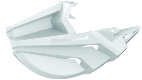 POLISPORT MAŁA OSŁONA TARCZY HAMULCOWEJ PRZÓD WHITE