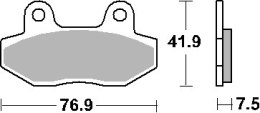 SBS KLOCKI HAMULCOWE KH86 CERAMIC 92