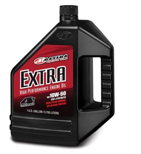 MAXIMA RACING OILS OLEJ SILNIKOWY EXTRA 10W60 100% SYNTHETIC 3.785 LITRY (4) (AKC) MAXIMA RACING OILS OLEJ SILNIKOWY EXTRA 10W60 100% SYNTHETIC 3.785 LITRY (4) (AKC)