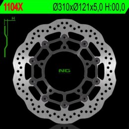NG TARCZA HAMULCOWA PRZÓD SUZUKI B-KING '07-13, GSF650/1250 '07-16, GSXF650/1250 '10-18, GSXR1300 '08-18,(310x121x5MM) (5X10,5MM