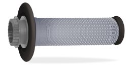 PROGRIP MANETKI PG708 OFF ROAD Z BLOKADĄ SCS LOCK-ON + 6 ADAPTERÓW ROLGAZU (22+25MM) KOLOR SZARY CZARNY DWUSKŁADNIKOWE (708-171)