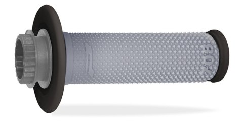 PROGRIP MANETKI PG708 OFF ROAD Z BLOKADĄ SCS LOCK-ON + 6 ADAPTERÓW ROLGAZU (22+25MM) KOLOR SZARY CZARNY DWUSKŁADNIKOWE (708-171)