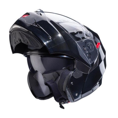 CABERG KASK SZCZĘKOWY FLIP-UP MODEL DUKE X SOLID KOLOR CZARNY POŁYSK (SMART - BEZ PINLOCK W ZESTAWIE) ROZMIAR XS CABERG KASK SZCZĘKOWY FLIP-UP MODEL DUKE X SOLID KOLOR CZARNY POŁYSK (SMART - BEZ PINLOCK W ZESTAWIE) ROZMIAR XS
