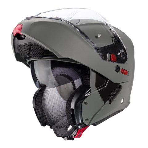 CABERG KASK SZCZĘKOWY FLIP-UP MODEL HORUS X SOLID KOLOR SZARY MAT KAMO ROZMIAR L (PINLOCK W ZESTAWIE) CABERG KASK SZCZĘKOWY FLIP-UP MODEL HORUS X SOLID KOLOR SZARY MAT KAMO ROZMIAR L (PINLOCK W ZESTAWIE)