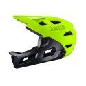 LEATT KASK ROWEROWY MTB ENDURO 2.0 (WYPINANA SZCZĘKA) V24 LIME KOLOR CZARNY/ŻÓŁTY FLUO ROZMIAR S (51-55 cm)