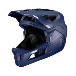 LEATT KASK ROWEROWY MTB ENDURO 4.0 (WYPINANA SZCZĘKA) V24 HELMET BLUE KOLOR GRANATOWY ROZMIAR M (55-59 cm)