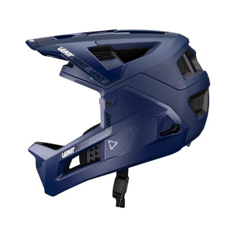 LEATT KASK ROWEROWY MTB ENDURO 4.0 (WYPINANA SZCZĘKA) V24 HELMET BLUE KOLOR GRANATOWY ROZMIAR M (55-59 cm) LEATT KASK ROWEROWY MTB ENDURO 4.0 (WYPINANA SZCZĘKA) V24 HELMET BLUE KOLOR GRANATOWY ROZMIAR M (55-59 cm)