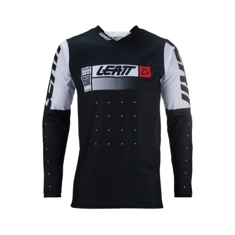 LEATT KOSZULKA MOTO 4.5 LITE JERSEY BLACK KOLOR CZARNY/BIAŁY ROZMIAR M LEATT KOSZULKA MOTO 4.5 LITE JERSEY BLACK KOLOR CZARNY/BIAŁY ROZMIAR M