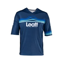 LEATT KOSZULKA ROWEROWA MTB ENDURO 3.0 JERSEY DENIM KOLOR GRANATOWY ROZMIAR S