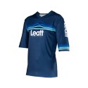 LEATT KOSZULKA ROWEROWA MTB ENDURO 3.0 JERSEY DENIM KOLOR GRANATOWY ROZMIAR S