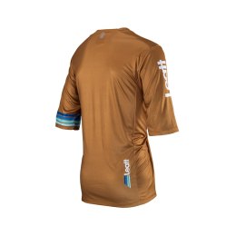 LEATT KOSZULKA ROWEROWA MTB ENDURO 3.0 JERSEY PEANUT KOLOR BRĄZOWY ROZMIAR XL
