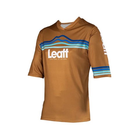 LEATT KOSZULKA ROWEROWA MTB ENDURO 3.0 JERSEY PEANUT KOLOR BRĄZOWY ROZMIAR XL LEATT KOSZULKA ROWEROWA MTB ENDURO 3.0 JERSEY PEANUT KOLOR BRĄZOWY ROZMIAR XL