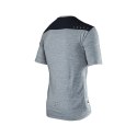 LEATT KOSZULKA ROWEROWA MTB TRAIL 1.0 JERSEY GRANITE KOLOR SZARY ROZMIAR XL