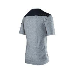 LEATT KOSZULKA ROWEROWA MTB TRAIL 1.0 JERSEY GRANITE KOLOR SZARY ROZMIAR XL