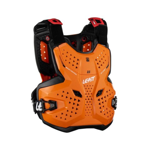 LEATT OSŁONA KLATKI PIERSIOWEJ (BUZER) CHEST PROTECTOR 3.5 JUNIOR (DZIECIĘCY) ORANGE/BLACK KOLOR POMRARAŃCZOWY/CZARNY ROZMIAR L/ LEATT OSŁONA KLATKI PIERSIOWEJ (BUZER) CHEST PROTECTOR 3.5 JUNIOR (DZIECIĘCY) ORANGE/BLACK KOLOR POMRARAŃCZOWY/CZARNY ROZMIAR L/