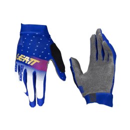 LEATT RĘKAWICE ROWEROWE MTB 1.0 GRIPR GLOVE ULTRABLUE KOLOR NIEBIESKI/BIAŁY ROZMIAR S