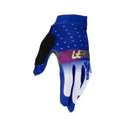 LEATT RĘKAWICE ROWEROWE MTB 1.0 GRIPR GLOVE ULTRABLUE KOLOR NIEBIESKI/BIAŁY ROZMIAR S