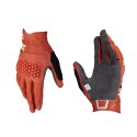 LEATT RĘKAWICE ROWEROWE MTB 3.0 LITE GLOVE GLOW KOLOR CZERWONY ROZMIAR L