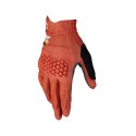 LEATT RĘKAWICE ROWEROWE MTB 3.0 LITE GLOVE GLOW KOLOR CZERWONY ROZMIAR L
