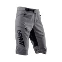 LEATT SPODENKI ROWEROWE MTB GRAVITY 4.0 SHORTS GRANITE KOLOR SZARY ROZMIAR XL