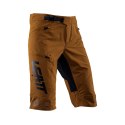 LEATT SPODENKI ROWEROWE MTB GRAVITY 4.0 SHORTS PEANUT KOLOR BRĄZOWY ROZMIAR XL