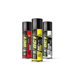 OC1 ZESTAW AREOSOLS Bike Shine 500ml + Chain Lube 500ml + Power Brake Cleaner 500ml (AKC)