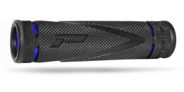 PROGRIP MANETKI PG838 ATV (22+22MM, DŁ.125MM) KOLOR CZARNY/NIEBIESKI (DWUSKŁADNIKOWE) (838-SA-150;838-150 SA)