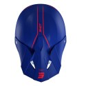 SHOT RACING KASK MOTO FURIOUS RAW 3.0 NAVY RED MATT KOLOR NIEBIESKI/BIAŁY/CZERWONY ROZMIAR L