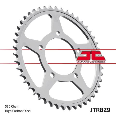 JT ZĘBATKA TYLNA 824 47 SUZUKI GSF 650 05-06 JT ZĘBATKA TYLNA 824 47 SUZUKI GSF 650 05-06