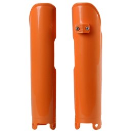 POLISPORT OSŁONY TELESKOPÓW AMORTYZATORÓW KTM SX/SXF 03-07 EXC 03-07 ORANGE