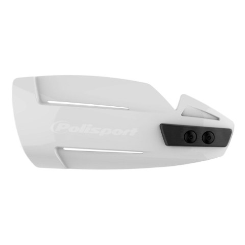 POLISPORT OSŁONY RĄK LISTKI HAMMER Z UNIM ZESTAWEM MONTAŻOWYM 22/28MM WHITE